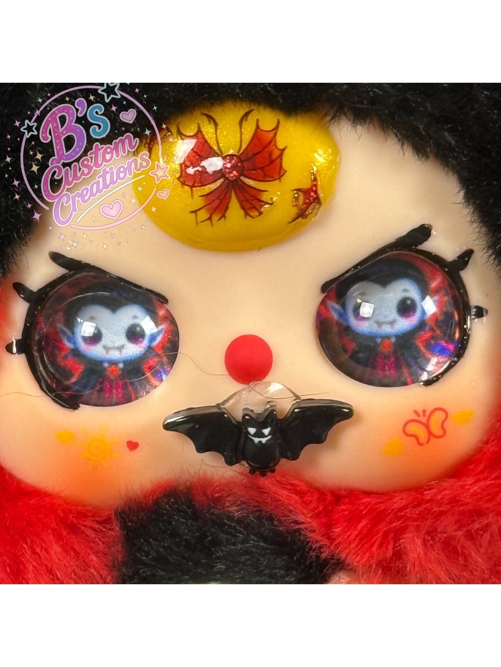 Custom - Jiimo X Baby Three Eclipse Imp - Molicu GuGu (Black/Red Devil)